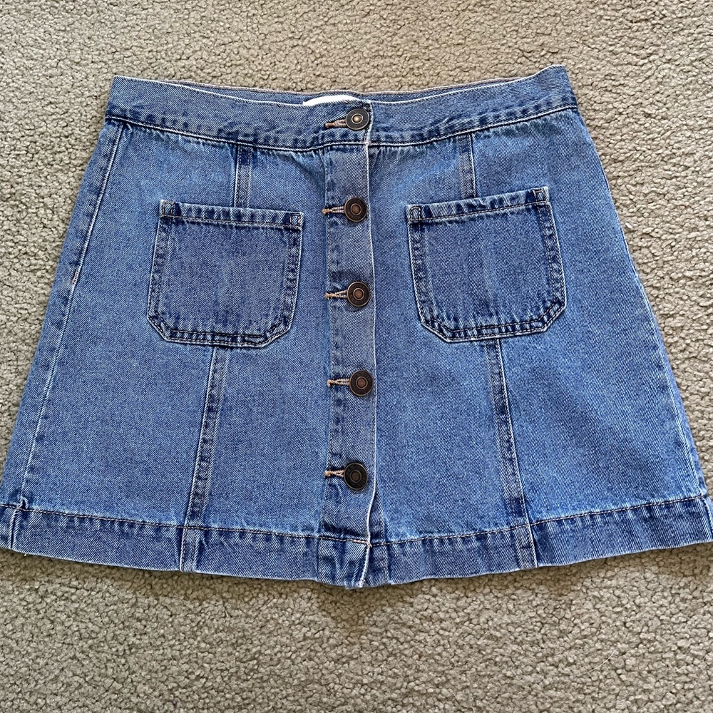 Forever 21 Jean Skirt